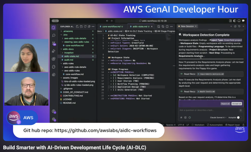 GenAI Developer Hour のスクリーンショット